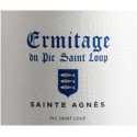  Ermitage du Pic Saint-Loup "Sainte Agnès" rouge 2017 jeroboam etiquette