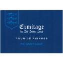 Ermitage du Pic Saint-Loup "Tour de Pierres" rouge 2017 etiquette