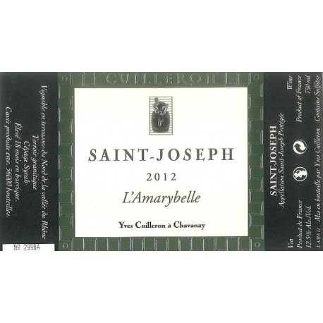 Domaine Yves Cuilleron Saint-Joseph "L'Amarybelle" red 2012