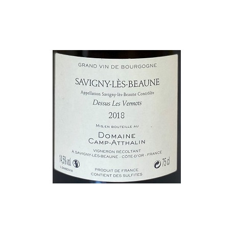Domaine Camp-Atthalin Hautes Cotes de Beaune "Les Chevrieres" red 2018