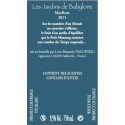 Domaine Didier Dagueneau "Les Jardins de Babylone" blanc moelleux 2015 (50 cl) contre etiquette