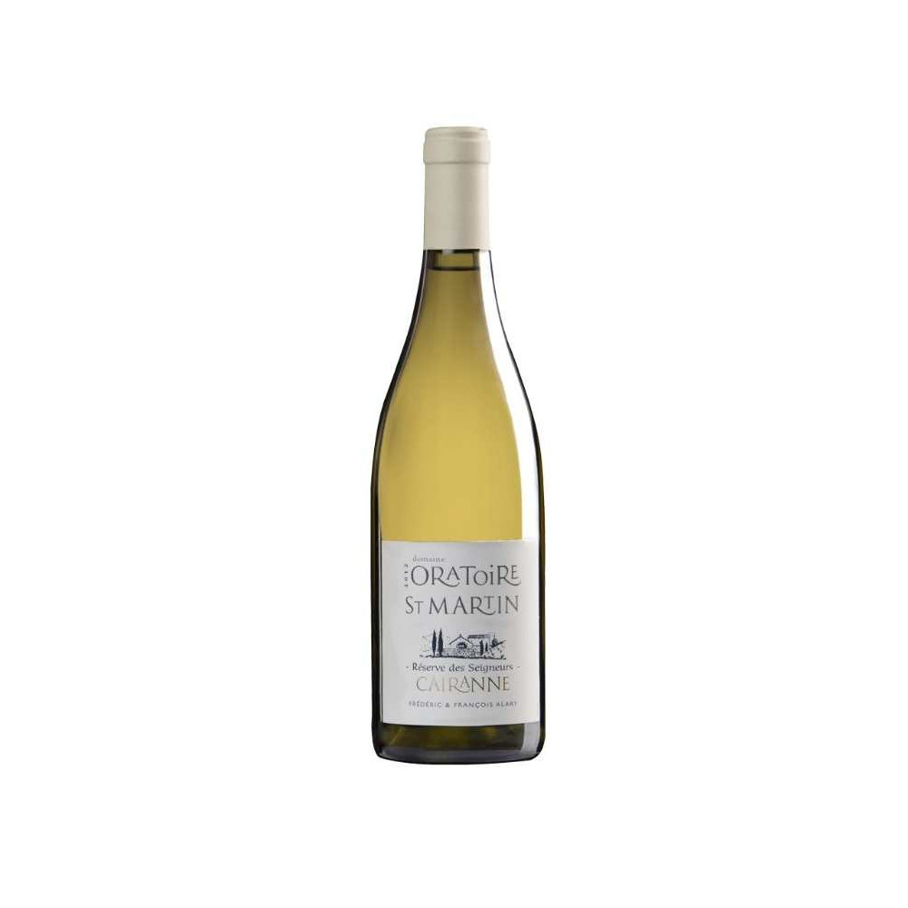 Domaine de l'Oratoire Saint-Martin "Réserve des Seigneurs" blanc 2019 bouteille