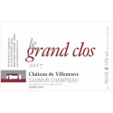 Château de Villeneuve Saumur-Champigny "Le Grand Clos" rouge 2017 etiquette