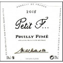 Domaine Michel Redde et fils Pouilly-Fumé "Petit F" blanc sec 2018 etiquette