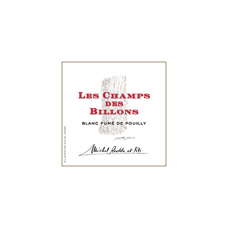 Domaine Michel Redde & fils Fumé de Pouilly "Les Champs des Billons" blanc sec 2017 etiquette