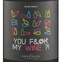 Mas del Perie VdF "You Fuck My Wine" rouge 2019 etiquette