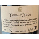 Clos Canarelli "Tarra d'Orasi" rouge 2016 contre