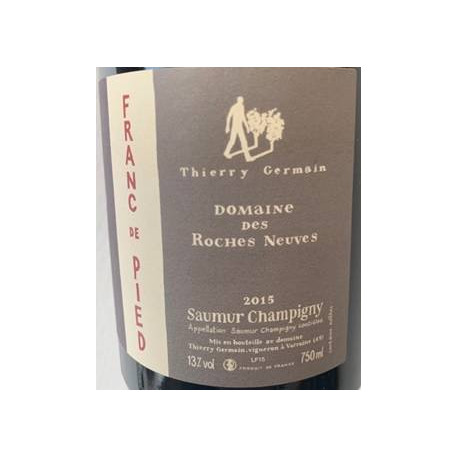domaine des roches neuves saumur champigny franc de pied 2015 etiquette bis