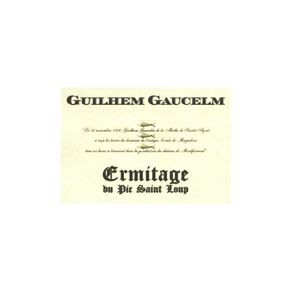 Ermitage du Pic Saint-Loup "Guilhem Gaucelm" red 2017