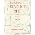 Domaine de Trévallon rouge 2011 etiquette