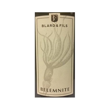 Domaine Blard Savoie "Belemnite" (altesse) blanc sec 2016 etiquette