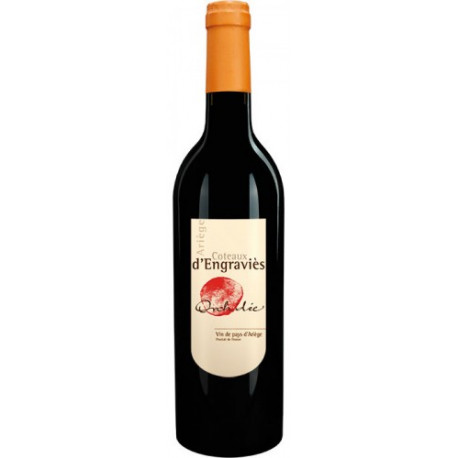 Domaine des Coteaux d'Engraviès "Orchidée" rouge 2016 bouteille