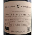 Domaine Combier Crozes-Hermitage Domaine rouge 2018 contre etiquette