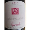 Domaine Georges Vernay Cotes du Rhone Sainte Agathe 2017 etiquette