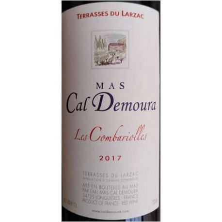 Mas Cal Demoura "Les Combariolles" rouge 2017 etiquette