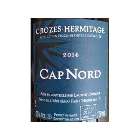 Domaine Combier Crozes-Hermitage "Cap Nord 2016 etiquette