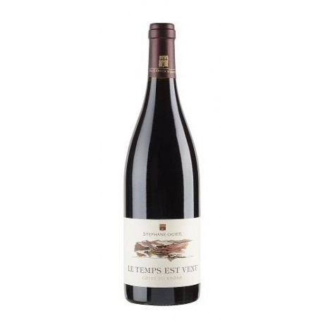 Stéphane Ogier cotes du rhone grenache Le Temps est Venu 2019 bouteille Stéphane Ogier cotes du rhone grenache Le Temps est Venu 2019 bouteille