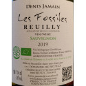 Domaine de Reuilly "Les Fossiles" blanc sec 2019 etiquette