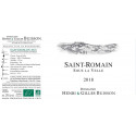 Domaine Henri et Gilles Buisson Saint-Romain "Sous la Velle" blanc sec 2018 etiquette