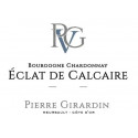 Domaine Pierre Girardin Bourgogne "Eclat de Calcaire" blanc sec 2018 etiquette