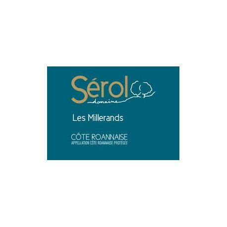 Domaine Serol Cote Roannaise "Millerands" rouge 2019 etiquette