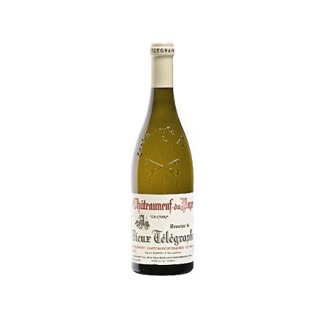 Domaine du Vieux Telegraphe Chateauneuf-du-Pape blanc 2018 bouteille Domaine du Vieux Telegraphe Chateauneuf-du-Pape blanc 2018 bouteille