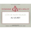 Domaine de l'Arlot Cote de Nuits Villages Au Leurey blanc 2018 etiquette