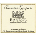 Domaine Tempier Bandol rouge 2018 etiquette