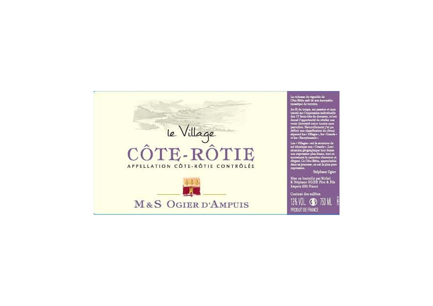 Nouvelle Cote Rotie chez Michel et Stéphane Ogier !